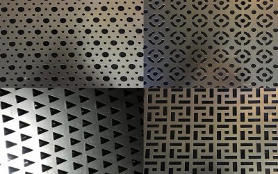 شکل و الگوهای رایج ورق پانج(مشبک)