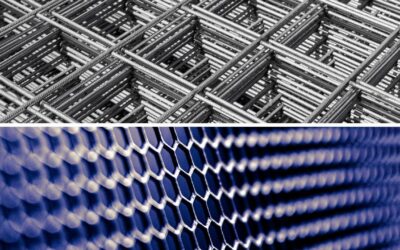 توری میلگرد و توری مشبک: مقایسه، مزایا و کاربردها